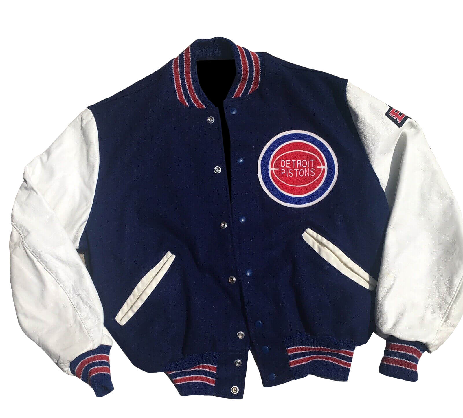 Detroit Pistons NBA Eastern Conference Varsity Jacket - Maker of Jacket 
