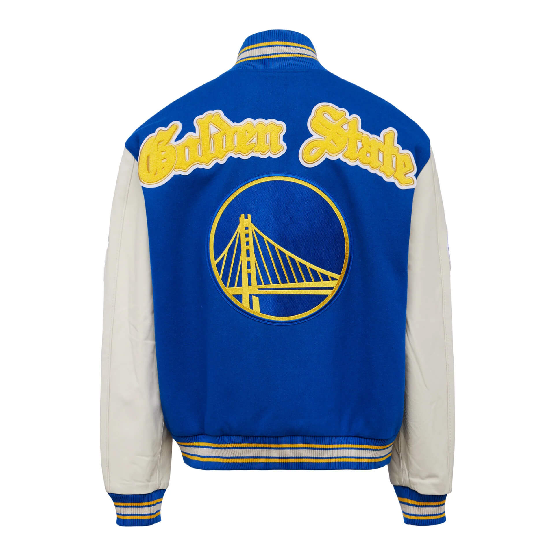 Golden State Warriors 7X Champions Varsity Jacket - Maker of Jacket
