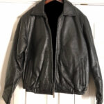 Hard Rock Cafe Hotel and Casino Black Leather Jacket