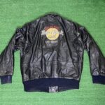 Hard Rock Cafe Las Vegas Black Leather Jacket