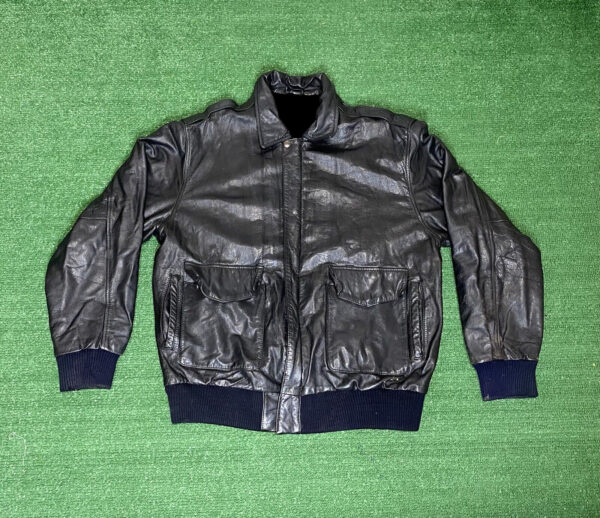 Hard Rock Cafe Las Vegas Black Leather Jacket