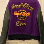 Hard Rock Cafe Maui Purple Varsity Jacket