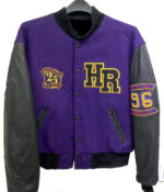 Hard Rock Cafe San Diego Purple Varsity Jacket