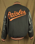 Jeff Hamilton Baltimore Orioles Black Varsity Jacket