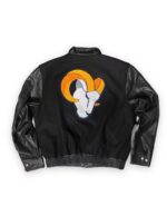 Los Angeles Rams JH NFL Black Varsity Jacket
