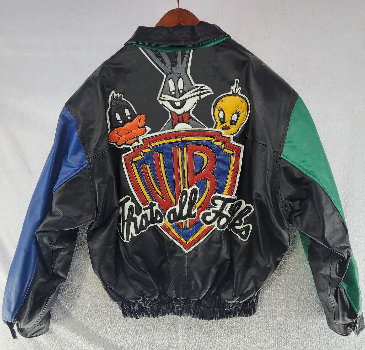 Warner brothers vintage leather jacket野村訓一