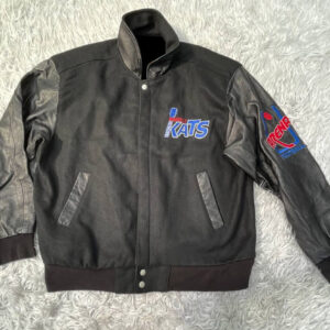 Vtg AFL Jeff Hamilton Nashville Kats Varsity Jacket