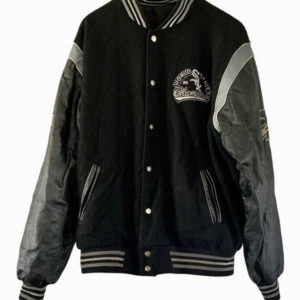 Black Chicago White Sox 2005 World Series Varsity Jacket