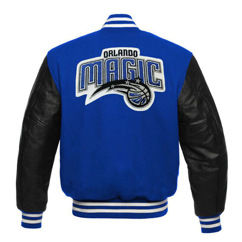 Blue Orlando Magic Satin Jacket