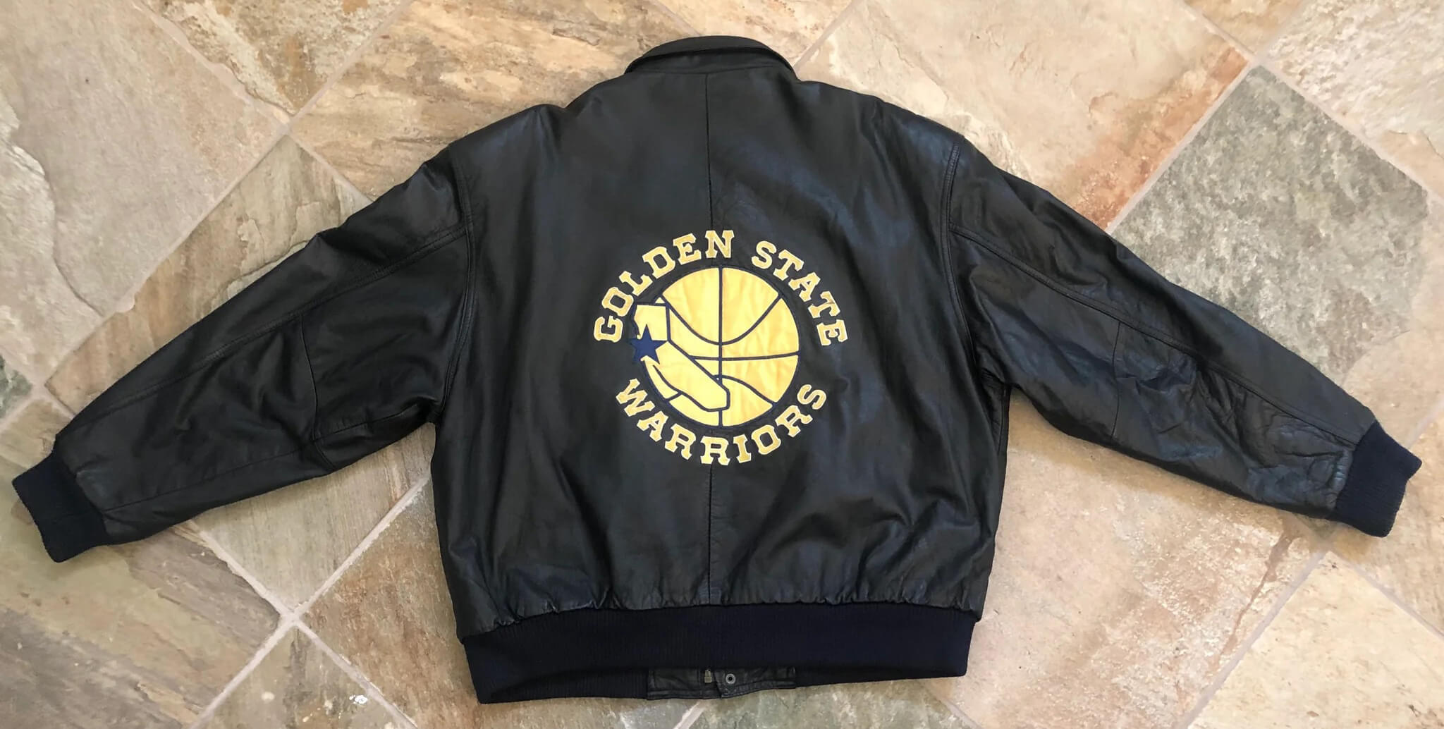 warriors basketball jacket