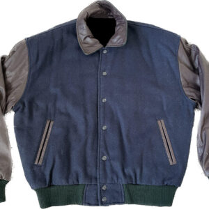 Hard Rock Cafe Blue Brown New York Varsity Jacket