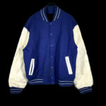 Hard Rock Cafe Chicago Blue White Varsity Jacket