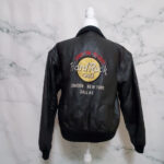 Hard Rock Cafe London New York Dallas Leather Jacket