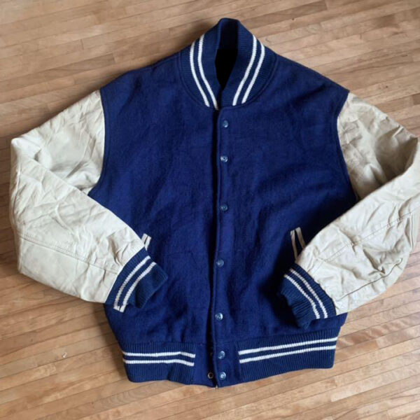 Hard Rock Cafe Los Angeles Blue White Varsity Jacket