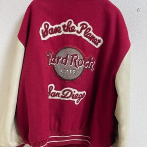 Hard Rock Cafe Red White San Diego Varsity Jacket