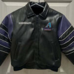 Vintage Arizona Diamondbacks Team Leather Jacket