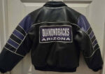 Vintage Arizona Diamondbacks Team Leather Jacket