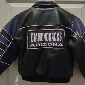 Vintage Arizona Diamondbacks Team Leather Jacket