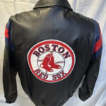 Vintage MLB Boston Red Sox Team Leather Jacket