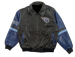 Vintage NFL Tennesse Titans Leather Jacket
