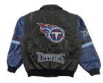 Vintage NFL Tennesse Titans Leather Jacket