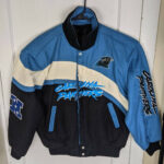 Vtg Jeff Hamilton NFL Carolina Panthers Wool Jacket