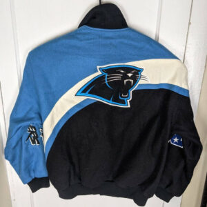 Vtg Jeff Hamilton NFL Carolina Panthers Wool Jacket