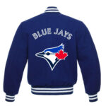 Blue Toronto Blue Jays MLB Team Wool Jacket