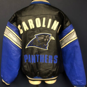 Carolina Panthers NFL Team Leather Jacket