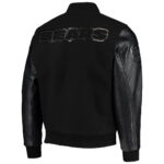 Chicago Bears Black Varsity Jacket