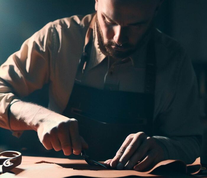 Cutting - Our Jacket Process