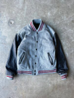 Hard Rock Cafe Honolulu Grey Black Varsity Jacket