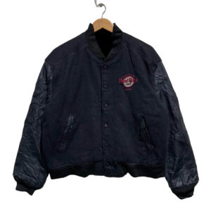 Hard Rock Cafe Kobe Black Varsity Jacket