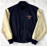 Hard Rock Cafe Mexico Blue Cream Varsity Jacket
