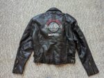 Hard Rock Cafe Nashville Black Biker Leather Jacket