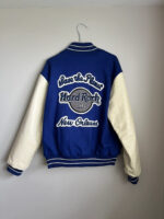 Hard Rock Cafe New Orleans Blue Varsity Jacket