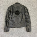 Hard Rock Cafe Sydney Black Biker Leather Jacket