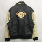 Hard Rock Hotel Las Vegas Black White Varsity Jacket