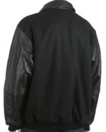 MLB NY Mets Black Varsity Jacket