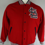 MLB St Louis Cardinals Red Wool Jacket
