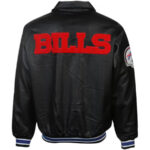 NFL Buffalo Bills Black Leather Jacket
