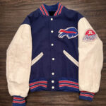 NFL Buffalo Bills Blue And White Varsity Jacket