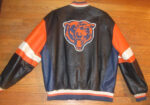 NFL Chicago Bears Team Leather Varsity Jacket