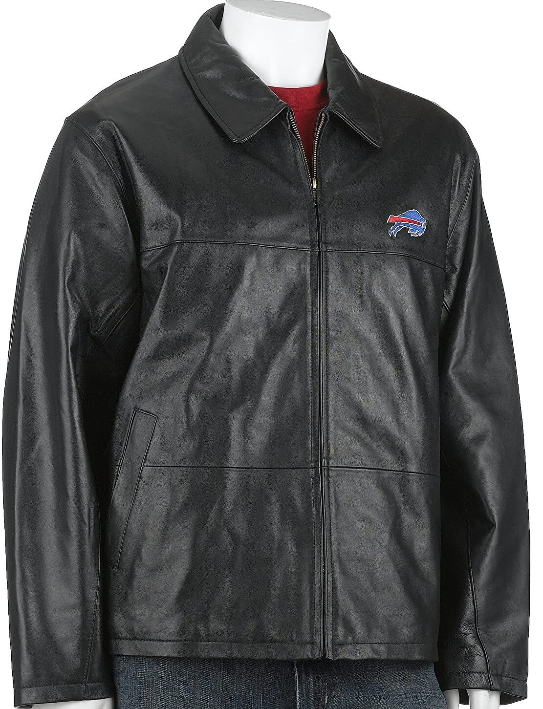 NFL Sports Buffalo Bills Team Leather Jacket (1) NFL Sports Buffalo Bills Team Leather Jacket