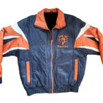 Pro Player Chicago Bears Tricolor Leather Jacket