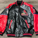 St Louis Cardinals Baseball Team Leather Jacket