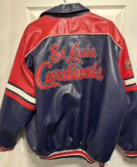 St Louis Cardinals MLB Team Tricolor Leather Jacket