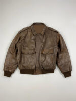Vintage Hard Rock Cafe London Brown Leather Jacket
