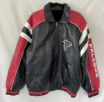 Vintage NFL Atlanta Falcons Team Leather Jacket