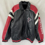 Vintage NFL Atlanta Falcons Team Leather Jacket